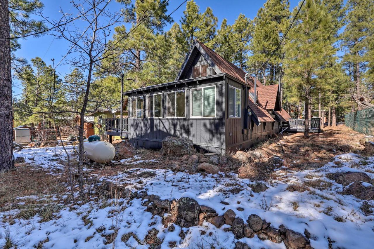 Modern Munds Park Cabin With Deck Hike, Bike And Ski! Zewnętrze zdjęcie