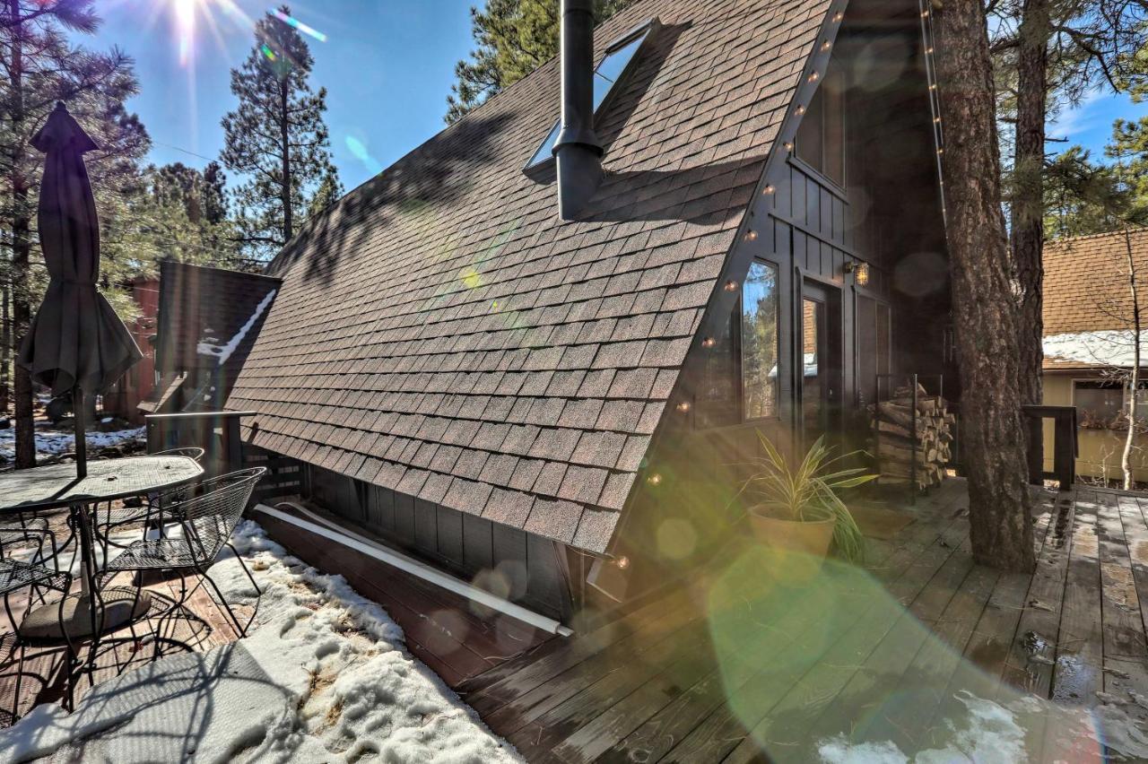Modern Munds Park Cabin With Deck Hike, Bike And Ski! Zewnętrze zdjęcie